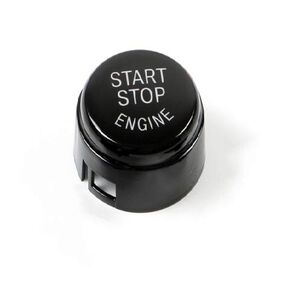 Car Start Stop Switch Button Cover Fit for E/F Chassis 1-7 Series E87 E90 E91 E92 E93 F20 F21 F22 F23 F30 F31 F32 F33 F10 F11 F12 F13 F01 F02 2009-2016,Black