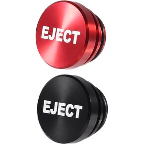 2pcs Aluminum Dustproof Car Lighters Plugs Fire Missile Button 12-Volt Replacement Accessories Anodized Car Decorations Compatible with Most Vehicles Autos Cars (2pcs FIRE MISSILE)