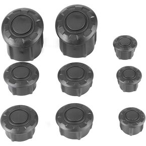 Motorcycle Frame Hole Cover, Akozon ABS Frame Hole Cover Swing Arm Plug Cap Motorcycle Accessories Fit for R1250GS Adventure 2019‑2020