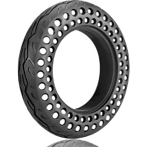 10 Inch Scooter Tire, 10x2/54-152Electric Scooter Wheels 10x2.125 Tubeless Tyre Replacement for Xiaomi Mijia M365 Pro 2 Gotrax, 10 Inches Rubber Honeycomb Front Rear Tires
