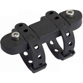 Universal Bike Bottle Cage Mounting Base, Silicon Water Bottle Cup Mounting Base, Environmentally Friendly, 1PCS Black