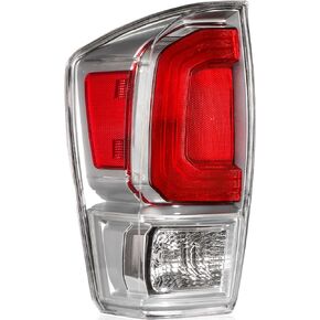 Rear Brake Tail Light Assembly Compatible with 2016-2023 Tacoma Tail Lamps 2016 2017 2018 2019 2020 2021 2022 2023 Tacoma Taillights OE Replacement, Passenger Side
