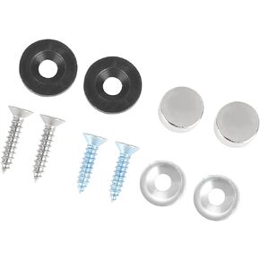 ACROPIX Glovebox Repair Kit Car Glove Box Lid Latching Repair Fix Kit Fit for Volkswagen Beetle 1Set Silver Tone