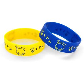 Aminco NBA Golden State Warriors The City Wide Bracelet, 2-Pack, 4
