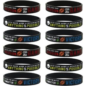 Inkstone Football Motivational Silicone Bracelets Sport Gift