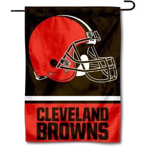 Cleveland Browns Double Sided Garden Flag