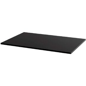 Monoprice Table Top 5 Feet Wide - Black Custom Sized for Sit-Stand Height Adjustable Riser Desk - Workstream Collection