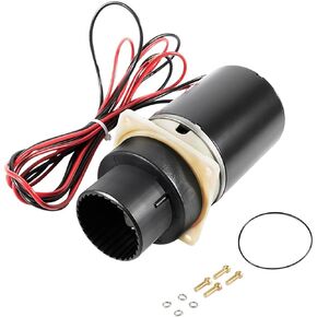 37072-0092 Marine Designer Series and Quiet Flush Marine Toilet Pump Assembly Kit, Compatible with Jabsco Quiet Flush Toilets series 37045, 37245, 37055, 37255, 37075, 37275 12-Volt