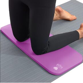 IUGA Yoga Knee Pads Cushion Non-Slip Knee Mat for Elbows Wrist Pain in Yoga Planks Floor Exercises Portable Extra-thick Cushioning