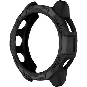 غطاء حافظة ISABAKE متوافق مع Garmin Fenix ​​7/Fenix ​​7 Pro/EPIX Pro 47 مم، حافظات حماية ناعمة مضادة للسقوط وملحقات الساعات الذكية