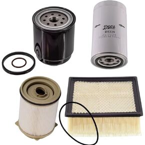 DOC'S DIESEL Ram 6.7L Cummins Oil/Air Filter Fuel Filter Water Separator Set 2013-2018 | Replaces 68197867AA 68157291AA 53034051AB 05083285AA | OEM Grade Fuel/Oil/Air Filter and Fuel/Water Separator