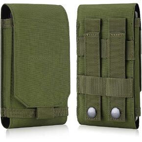 Tactical Phone Holster Large Belt Phone Pouch Molle Carrying Cover Case for Less 6.5" Phone