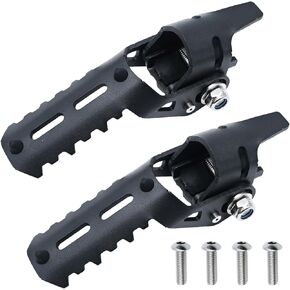 Motorcycle Road Front Foot Pegs Folding Foot Clip Replacement for BMW F650GS F650 GS/CS ABS SCARVER G650GS C400GT C400X