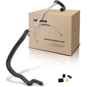 A-Premium Power Steering Return Hose Line Assembly Compatible with Toyota Corolla 2003-2008, Matrix 2003-2008, 1.8L, Pipe To Reservoir
