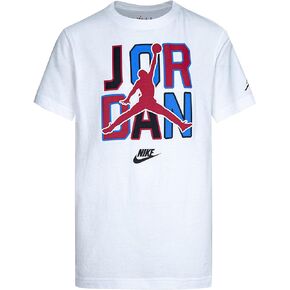 تي شيرت DNA للأولاد من Jordan (للأطفال الكبار) أبيض XL (20 طفل كبير) in Kuwait