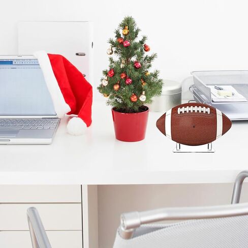 2 قطعة حامل كرة أكريليك، حامل كرة عرض واضح، رفوف تخزين لعرض الكرة الرياضية لكرة السلة وكرة القدم الطائرة وكرة القدم الرجبي in Kuwait