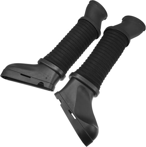 Uxcell زوج واحد من خرطوم دخول الهواء للسيارة لسيارة Mercedes Benz E550 E63 No.A2780902082/A2780905182 بلاستيك، مطاط أسود in Kuwait