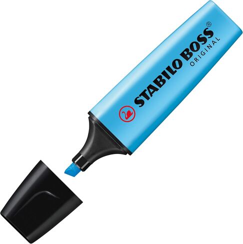STABILO BOSS Original Highlighter, Blue, 5mm in Saudi Arabia