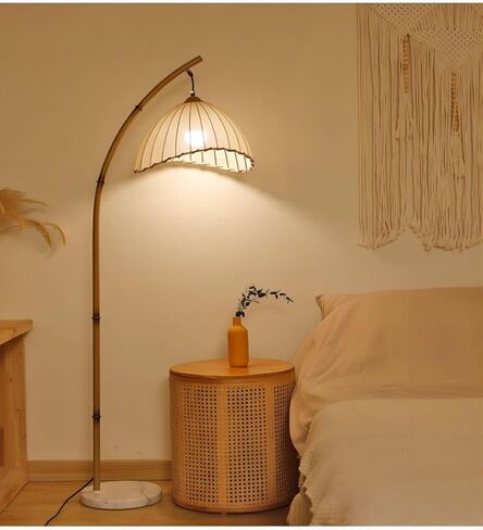 LED Floor Lamp for Living Room,Full Spectrum LED Modern Floor Lamp with Adjustable Brightness, Standing Lamp with Button, Dimmable Reading Floor Lights in Saudi Arabia