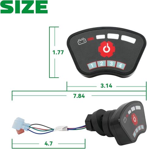 عربة الغولف مفتاح الإشعال بدون مفتاح مفتاح استبدال كاتب ل EZGO TXT نادي السيارات تيمبو فصاعدا سابقة ياماها Drive2 محرك G14-G22 G29 in Kuwait