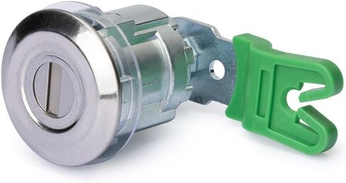 أسطوانة قفل باب مفتاح الإشعال مع مفاتيح متوافقة مع 1997-2018 Ford Econoline Van E-150 E-250 E-350 Van Replace # 703369، 597638، 707624، DL5886 (بدون رقاقة) in Kuwait