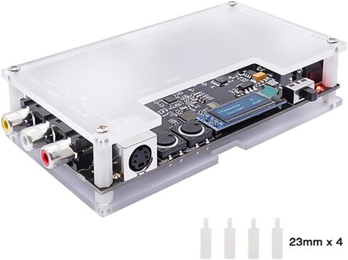 XBERSTAR OSSC Add-On Board with OSSC Open Source Scan Converter for NTSC PAL Retro Game (Transparent) in Saudi Arabia