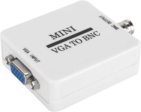 محول VGA إلى BNC، محول فيديو Mini HD VGA إلى BNC بدقة 1920 × 1080 محول فيديو USB لشاشات HDTV وأجهزة الكمبيوتر in Saudi Arabia