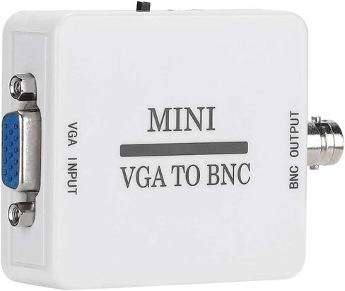 محول VGA إلى BNC، محول فيديو Mini HD VGA إلى BNC بدقة 1920 × 1080 محول فيديو USB لشاشات HDTV وأجهزة الكمبيوتر in Saudi Arabia