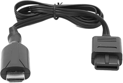 كابل PUSOKEI N64/NGC/SNES إلى HDMI، محول فيديو عالي الدقة 1080P HD لوحدة التحكم في الألعاب، التوصيل والتشغيل 3 أوضاع عرض مع سلك طاقة لشاشة التلفزيون in Kuwait