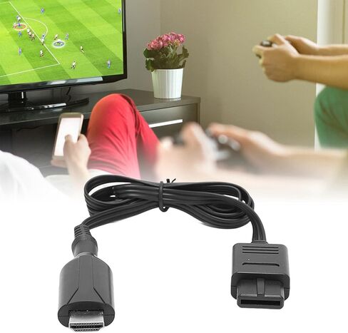 كابل PUSOKEI N64/NGC/SNES إلى HDMI، محول فيديو عالي الدقة 1080P HD لوحدة التحكم في الألعاب، التوصيل والتشغيل 3 أوضاع عرض مع سلك طاقة لشاشة التلفزيون in Kuwait