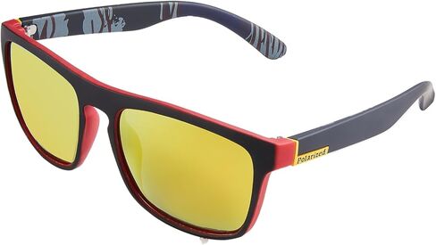 Polarized Sunglasses for Men Women, UV400 Protection Classic Sunglasses Ideal for Driving Cycling and Running in Saudi Arabia