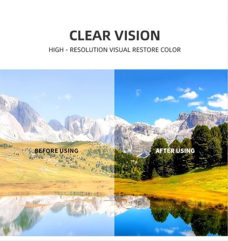 Polarized Sunglasses for Men Women, UV400 Protection Classic Sunglasses Ideal for Driving Cycling and Running in Saudi Arabia