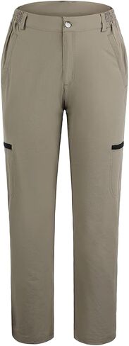 سراويل Nonwe النسائية للتنزه في الهواء الطلق مع جيوب، سراويل كارجو سريعة الجفاف للسيدات كاجوال in Kuwait