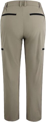 سراويل Nonwe النسائية للتنزه في الهواء الطلق مع جيوب، سراويل كارجو سريعة الجفاف للسيدات كاجوال in Kuwait