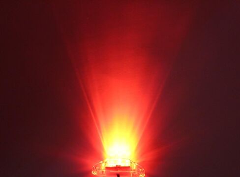 TMH Mini Side Led Marker QR Model Clear Lens 5 Pcs Amber Light 5 pcs Red Light Chrome Bezel, Universal LED Clearance Markers Truck Trailer Boat ATV Marine Marker lights, side marker lights in Kuwait