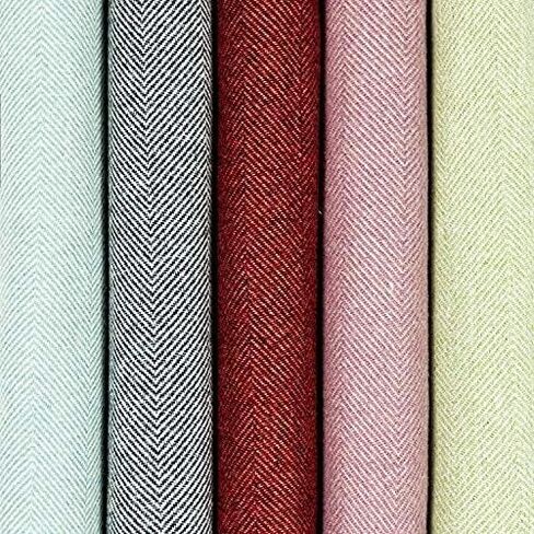 McAlister Textiles Unfilled Herringbone Charcoal Grey Doorstop Decorative Fabric Doorstopper for All Doors Machine Washable 8x7 Inches in Kuwait
