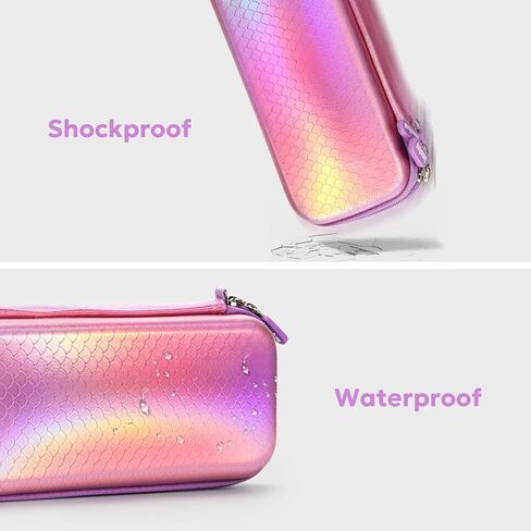 Switch Lite Carrying Case, innoAura Switch Lite Accessories Set with Shiny Switch Lite Bag, Switch Lite Cover, Switch Lite Screen Protector, Switch Game Case and Cute Thumb Caps (Sequins Purple) in Saudi Arabia