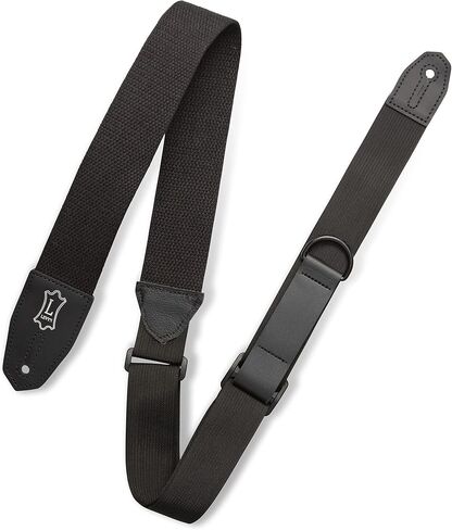 Levy's Leathers Right Height Guitar Strap with RipChord Quick Adjustment Technology; 2" Wide Cotton - Green (MRHC-GRN) in Saudi Arabia