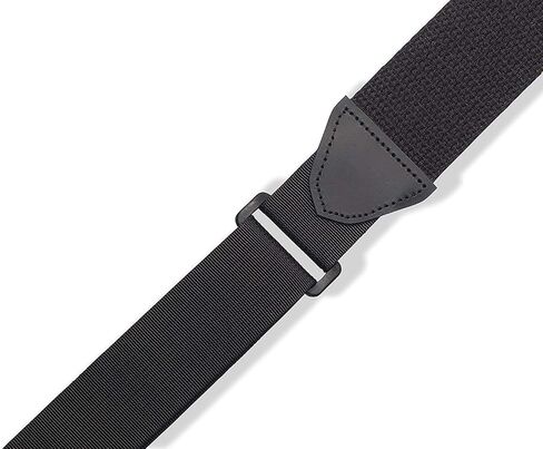 Levy's Leathers Right Height Guitar Strap with RipChord Quick Adjustment Technology; 2" Wide Cotton - Green (MRHC-GRN) in Saudi Arabia