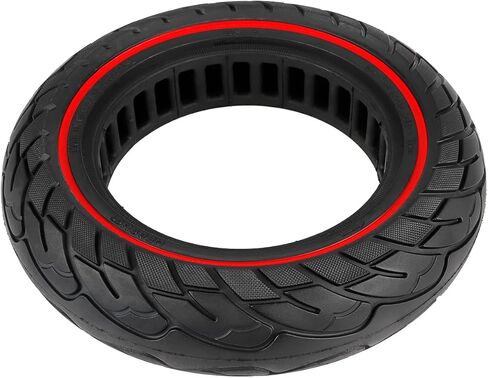 إطار قرص العسل 10 × 2.5، إطار جيب هوائي 60/70-6.5 لسكوتر سيجواي ناينبوت ماكس G30LP G30 الكهربائي (نمط الخط الأحمر) in Saudi Arabia