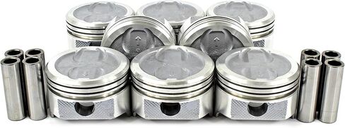 DNJ P3103A.30 Oversize Piston Set for 1968-1995 / AM General, Buick, Chevrolet, GMC, Oldsmobile, Pontiac/Bel Air, Biscayne, Blazer, Brookwood, C10, C10 Pickup, C10 Suburban, C15, C15 Suburban in Saudi Arabia