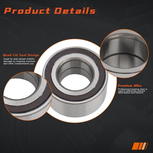 DRIVESTAR 510112 Front Wheel Hub Bearing For 2010-2019 Nissan Versa/2014-2019 Nissan Versa Note,2012-2017 Fiat 500 in Saudi Arabia