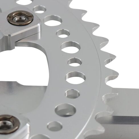 Fixed Gear Bicycle Crankset Single Speed 48T 130BCD 170mm Upgraded Material, Fully CNC Grinding in Saudi Arabia