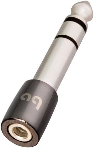 AudioQuest HeadPhone Plug 3.5mm to 1/4" Adaptor (2020) in Saudi Arabia
