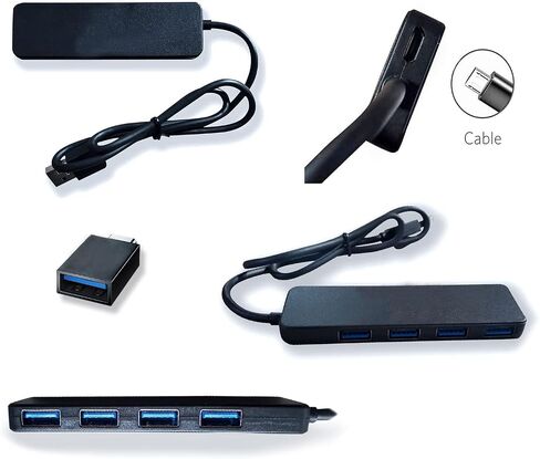 كمبيوتر مكتبي HP كمبيوتر صغير الحجم Intel Core i5-4th Gen، ذاكرة وصول عشوائي 16 جيجابايت 1 تيرابايت SDD، لوحة مفاتيح وماوس، بلوتوث واي فاي، شاشة 24 جديدة، محور USB 4 في 1، محرك أقراص فلاش 16 جيجابايت Windows 10Pro (متجدد) in Saudi Arabia