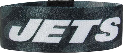 أساور قابلة للتمدد من متجر NFL Siskiyou Sports Fan Shop New York Jets مقاس واحد بلون الفريق in Saudi Arabia