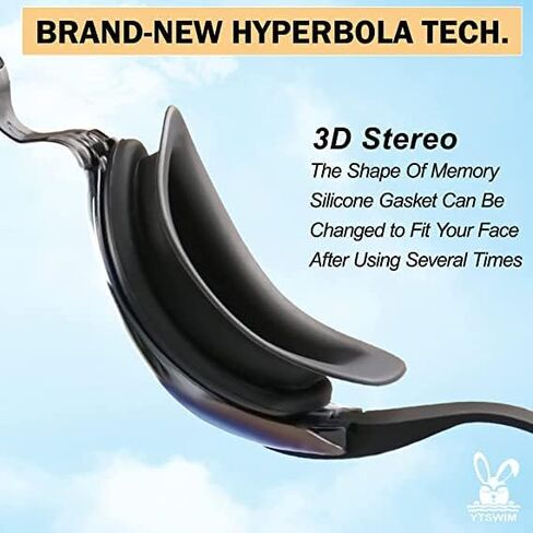 نظارات السباحة، مجموعة نظارات السباحة مانعة للتسرب ومضادة للضباب للحماية من الأشعة فوق البنفسجية، وسدادات الأذن وقبعة السباحة للبالغين والرجال والنساء والشباب والأطفال والأطفال in Kuwait