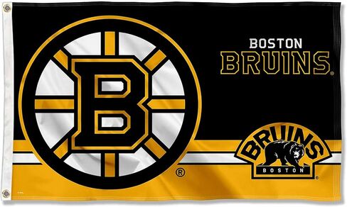 Boston Bruins Logo Insignia 3x5 Feet Banner Flag in Saudi Arabia