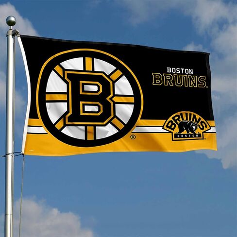 Boston Bruins Logo Insignia 3x5 Feet Banner Flag in Saudi Arabia