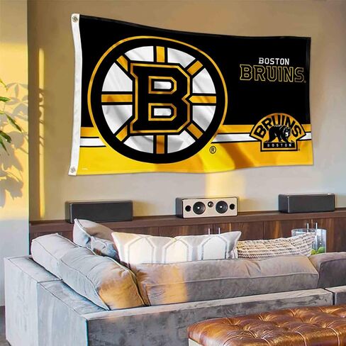 Boston Bruins Logo Insignia 3x5 Feet Banner Flag in Saudi Arabia